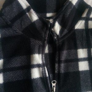 Black & White Flannel Jacket for women, size M